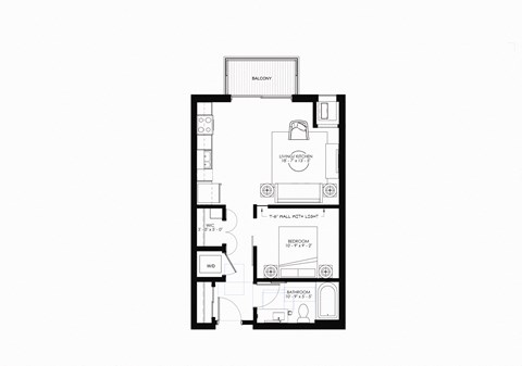 bedroom floor plan | the mansions on the park